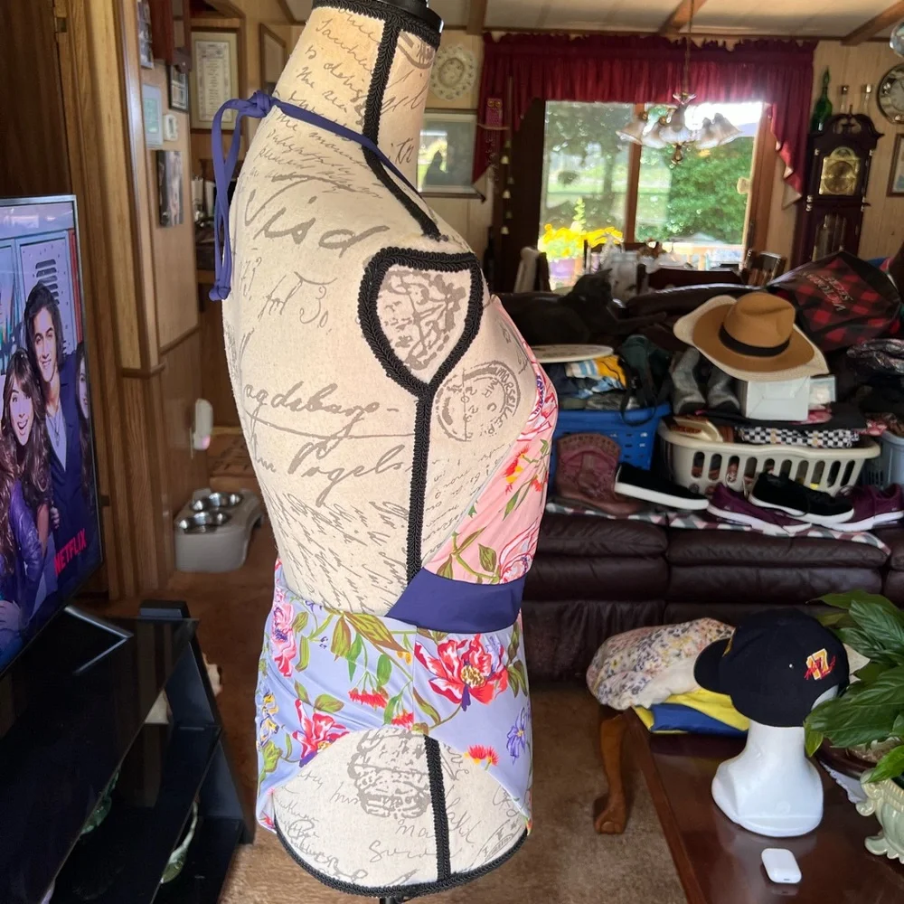 NWT Woman’s The Bikini Lab one pice floral bathing suit